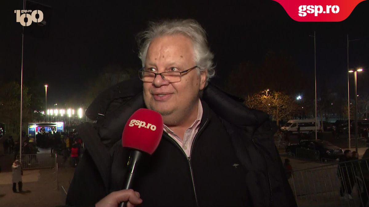 Apariție-surpriză la FCSB - Olympiakos » Fostul șef de la Rapid a venit la Arena Națională: „Am sânge vișiniu”
