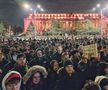 Proteste pașnice anti-Georgescu în București / Sursă foto: Facebook@ Rezistența Urbană