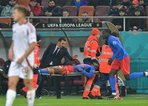 Lovitură grea pentru FCSB » A cerut schimbarea cu Olympiakos și a fost scos cu targa în minutul 30
