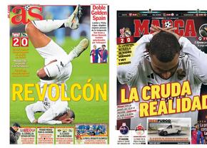 L-au pus în cap pe Mbappe! Cum arată copertele ziarelor spaniole și engleze, după Liverpool - Real: „Scufundați! Încă o prestație ridicolă”