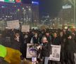 Proteste pașnice anti-Georgescu în București / Sursă foto: Captură@ Facebook Focuspress