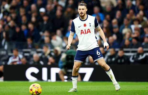 Radu Drăgușin, integralist la Tottenham în remiza nebună cu Roma. Final dramatic în meciul de Europa League