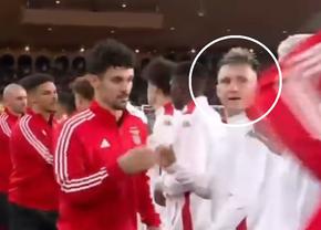 Ucraineanul l-a lăsat cu mâna întinsă! Scenă tensionată în Liga Campionilor