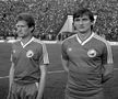 Klein, Boloni și Coraș înainte de România - Anglia 0-0 în 1985, la București. Foto: arhiva GSP
