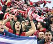 Fanii lui Olympiakos la meciul cu FCSB / Foto: Ionuț Iordache GSP