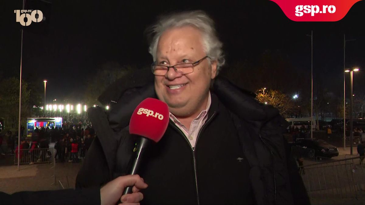 Apariție-surpriză la FCSB - Olympiakos » Fostul șef de la Rapid a venit la Arena Națională: „Am sânge vișiniu”