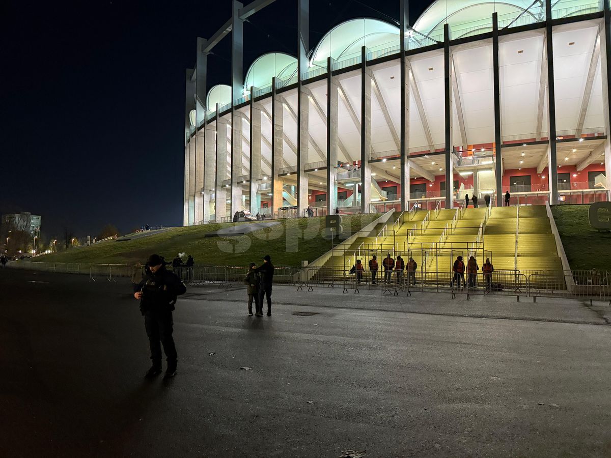 Arena Națională - dezastru, 3 februarie