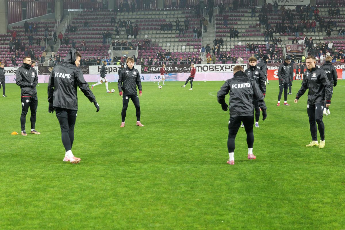 Înainte de Rapid - Csikszereda, 28 noiembrie 2025