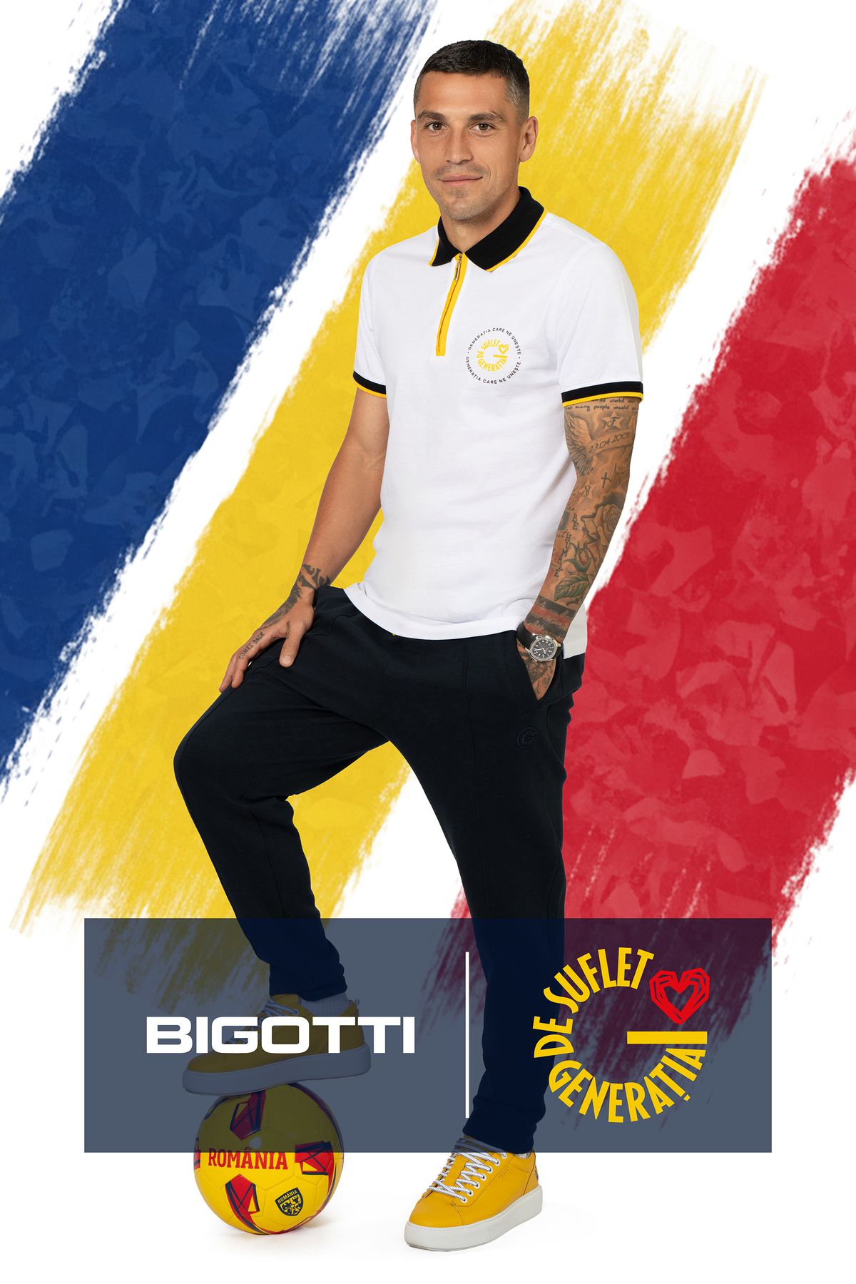 BIGOTTI celebrează energia tricolorilor