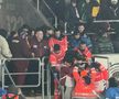 Unui spectator i s-a făcut rău în timpul meciului Rapid - Csikszereda