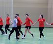 Exerciţiu inedit la antrenamentul oficial al României FOTO: Ionuţ Iordache (GSP)