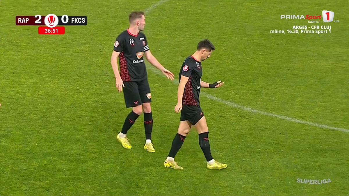 Anderson Ceara a răbufnit în Rapid -Csikszereda