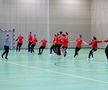 Exerciţiu inedit la antrenamentul oficial al României FOTO: Ionuţ Iordache (GSP)