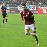 Alexandru Dobre în Rapid - Csikszereda, 28 noiembrie 2025/ foto Andre Furnigă (GSP)