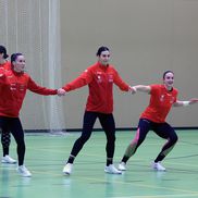 Exerciţiu inedit la antrenamentul oficial al României FOTO: Ionuţ Iordache (GSP)