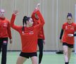 Rebeca Necula / Imagini de la antrenamentul oficial al României dinaintea meciului cu Japonia FOTO: Ionuţ Iordache (GSP)