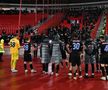 Imagini de la finalul meciului Steaua Roșie - FCSB // FOTO: Cristi Preda (GSP.ro)