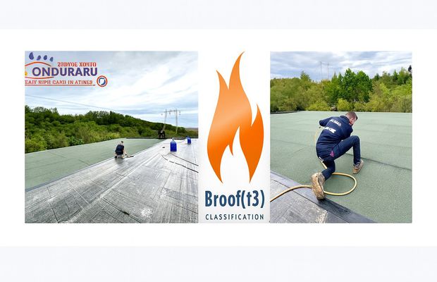 Hidroizolatii Conduraru – sisteme de hidroizolatie cu protectie la foc Broof t3