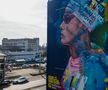 Mural David Popovici în Timișoara / foto: asociatia-edit.ro
