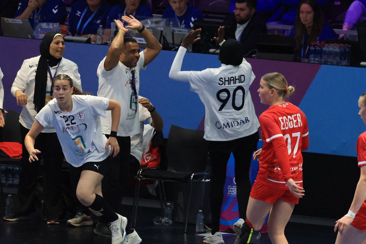 Naționala Egiptului nu s-a făcut de râs în primul meci jucat vreodată la Campionatul Mondial de handbal feminin! GSP a asistat la momentul istoric