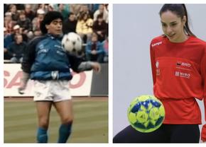 Ca Maradona în '89 » Handbalistele tricolore au cerut mingea de fotbal, antrenamentul a fost „deturnat” + încălzire cu strigături și hohote de râs