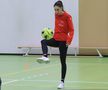 Sorina Grozav, la antrenamentul oficial al României dinaintea meciului cu Japonia FOTO: Ionuţ Iordache (GSP)