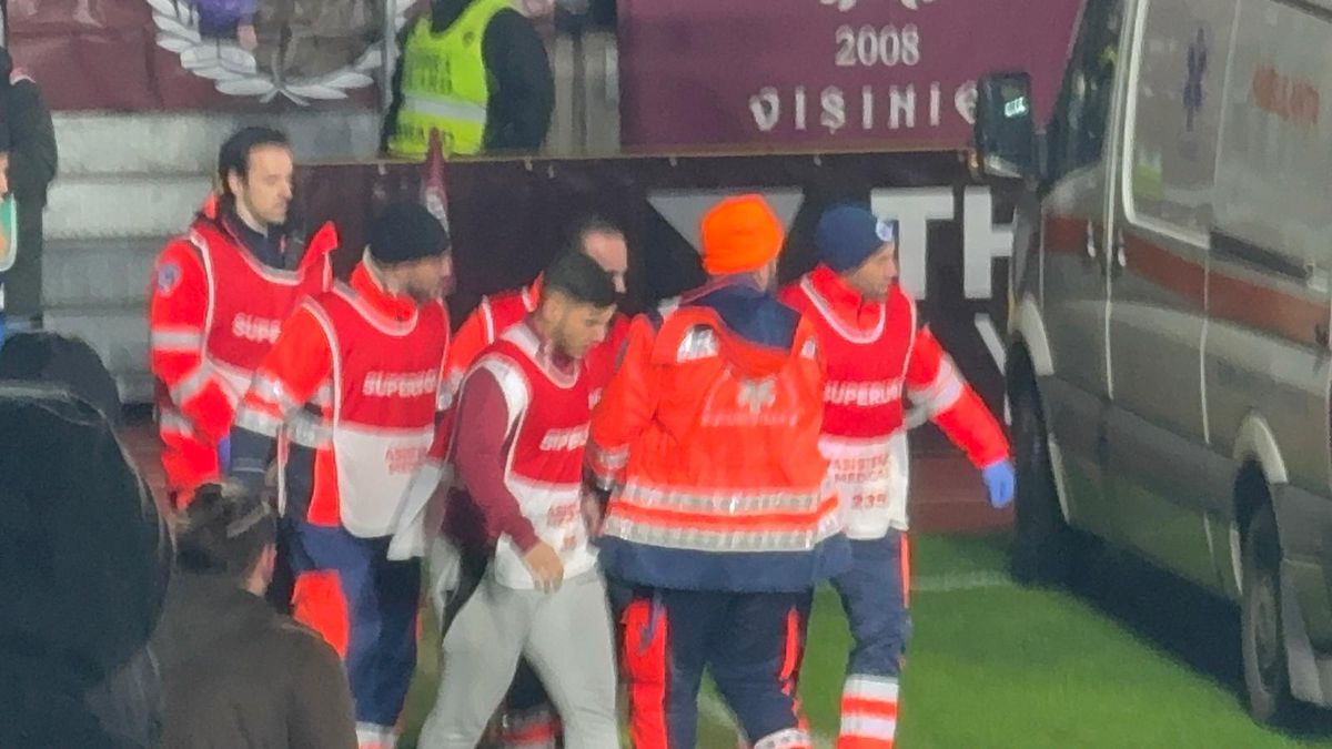 Unui spectator i s-a făcut rău în timpul meciului Rapid - Csikszereda