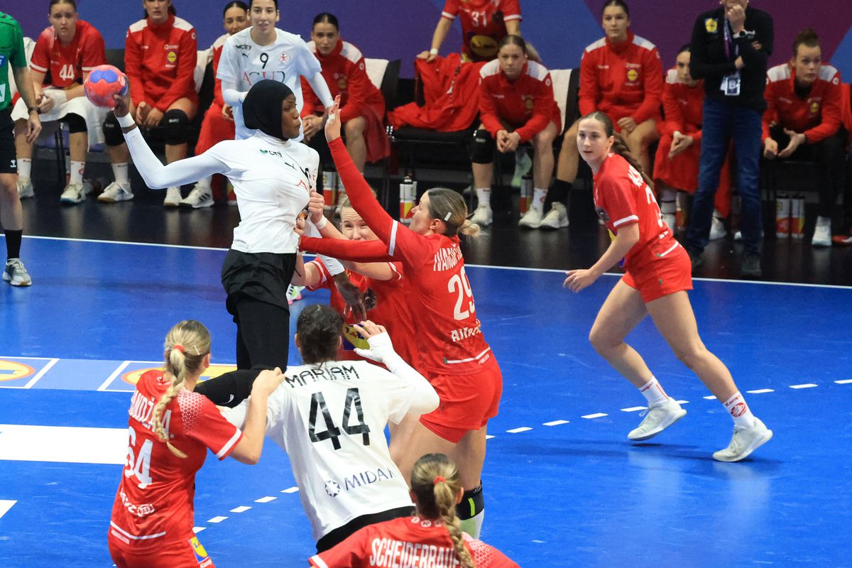 Naționala Egiptului nu s-a făcut de râs în primul meci jucat vreodată la Campionatul Mondial de handbal feminin! GSP a asistat la momentul istoric