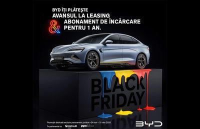BYD lansează prima campanie de Black Friday în România