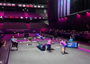 Descătușare de bucurie pentru Iulian Chiriță, după calificarea în „sferturi” la Mondialul U19 » Medalie de bronz la dublu: urmează finala de dublu mixt!