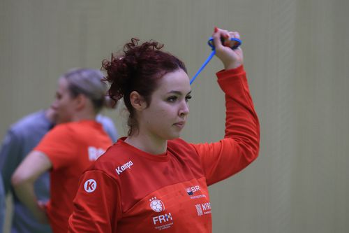 Alicia Gogîrlă / Imagini de la antrenamentul oficial al României dinaintea meciului cu Japonia FOTO: Ionuţ Iordache (GSP)