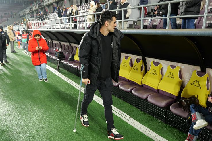 Alex Pașcanu, înainte de Rapid - Csikszereda/ Foto: Andrei Furnigă (GSP)