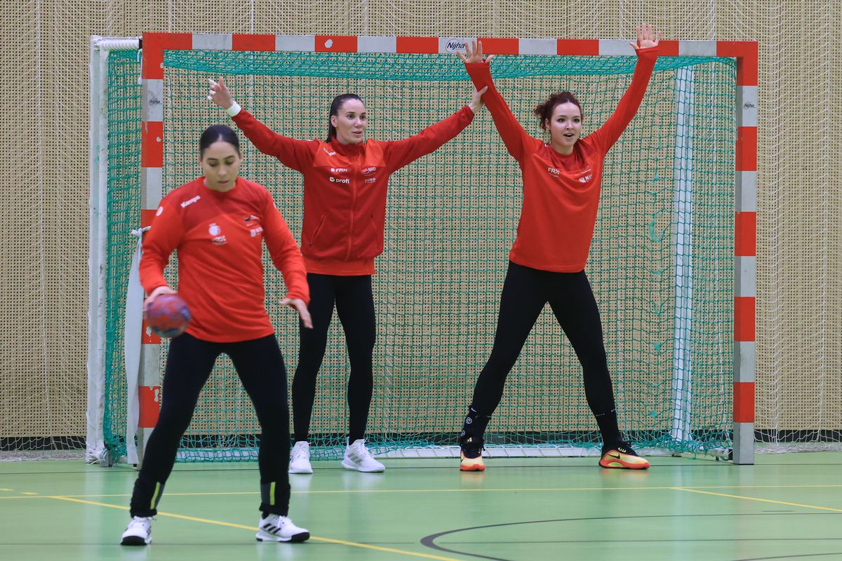 Imagini de la antrenamentul oficial al României înaintea meciului cu Japonia