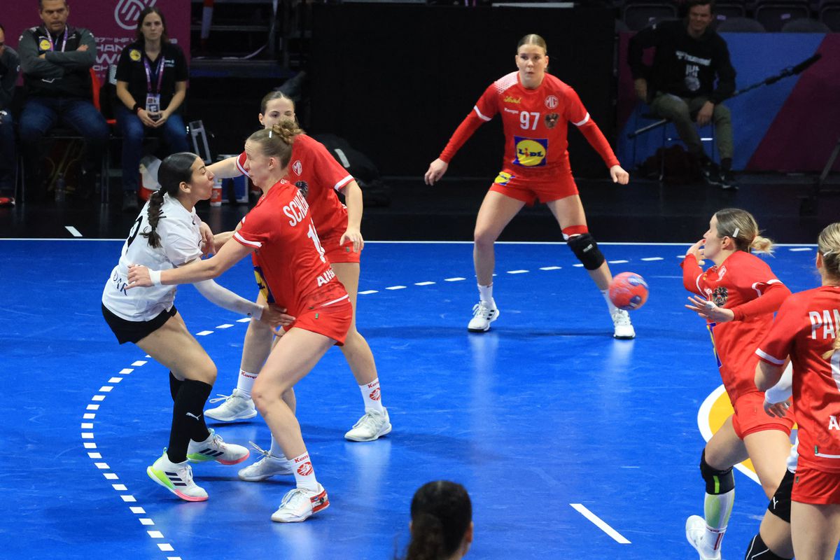 Naționala Egiptului nu s-a făcut de râs în primul meci jucat vreodată la Campionatul Mondial de handbal feminin! GSP a asistat la momentul istoric