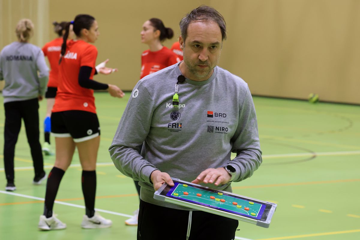 Imagini de la antrenamentul oficial al României înaintea meciului cu Japonia