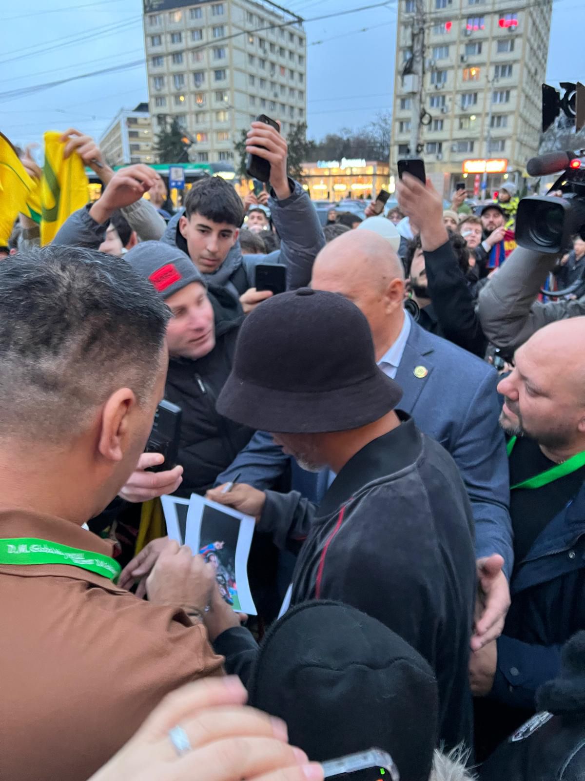Ronaldinho a ajuns la Iași pentru meciul demonstrativ