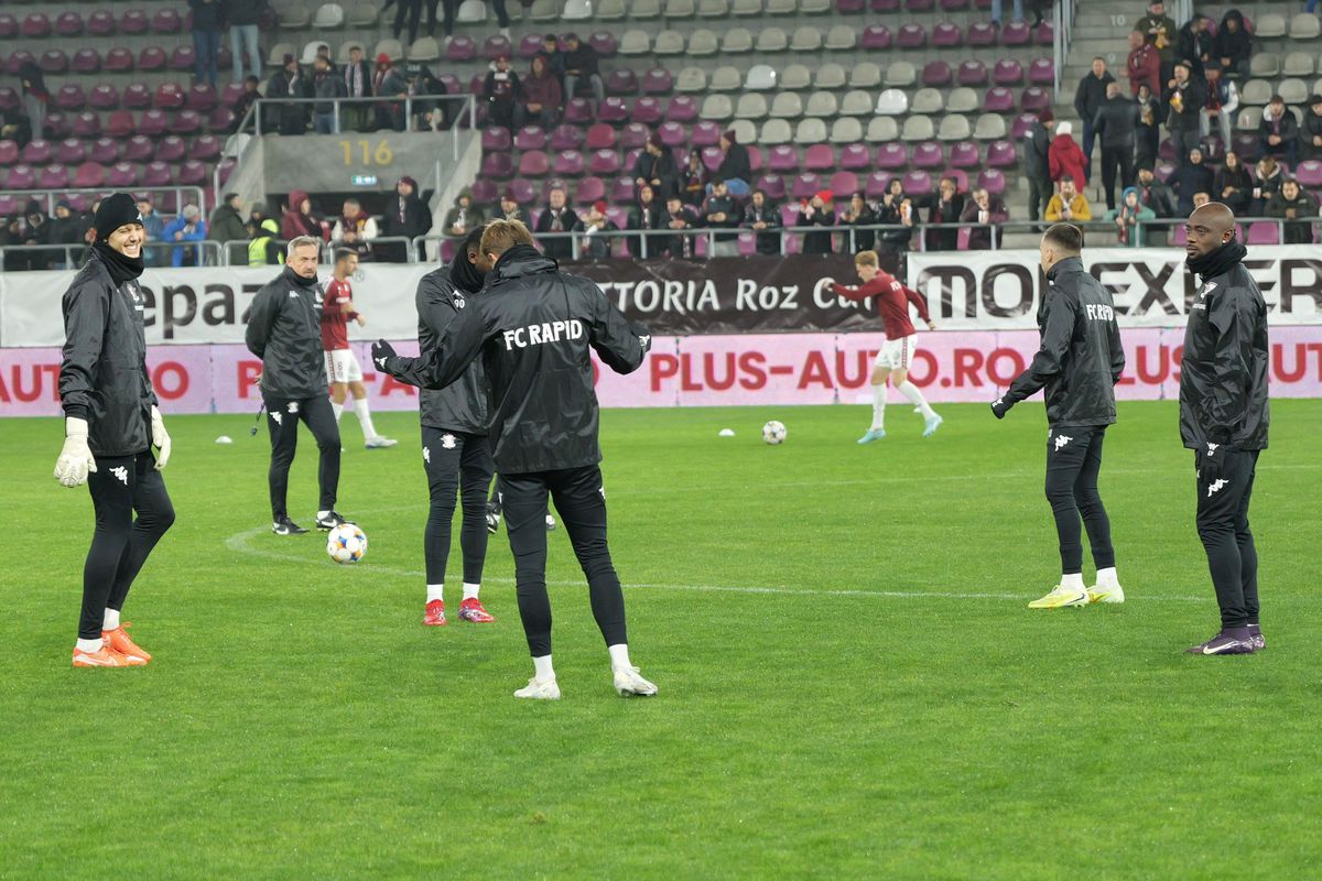 Înainte de Rapid - Csikszereda, 28 noiembrie 2025