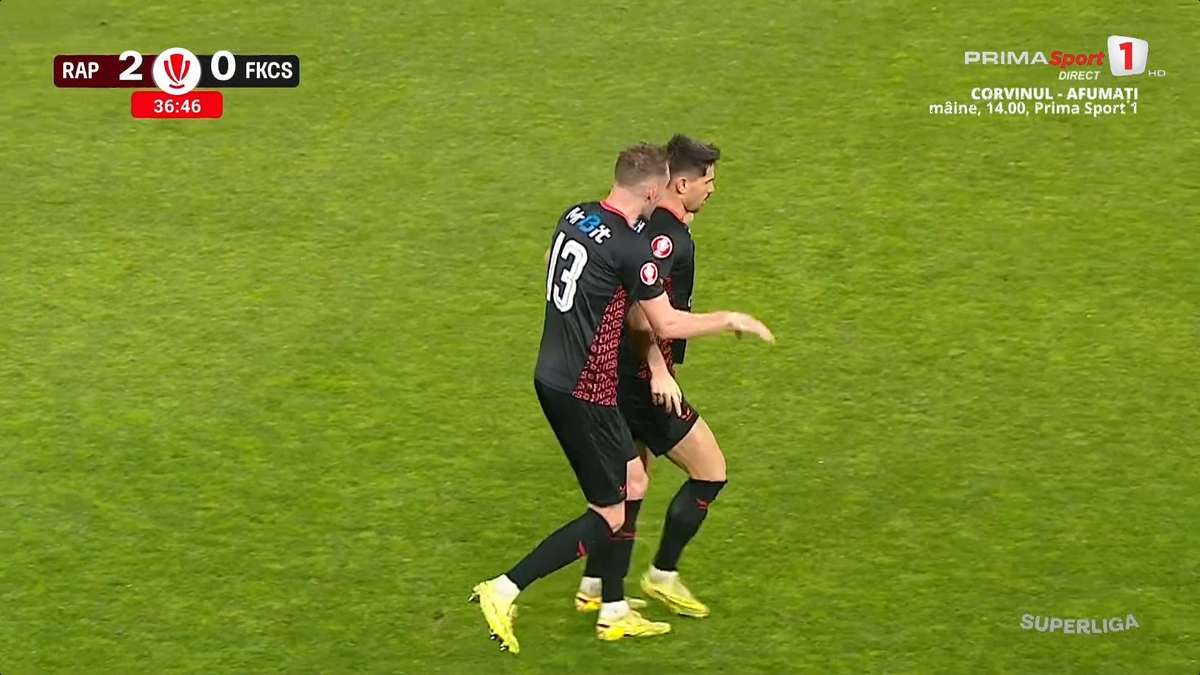 Anderson Ceara a răbufnit în Rapid -Csikszereda