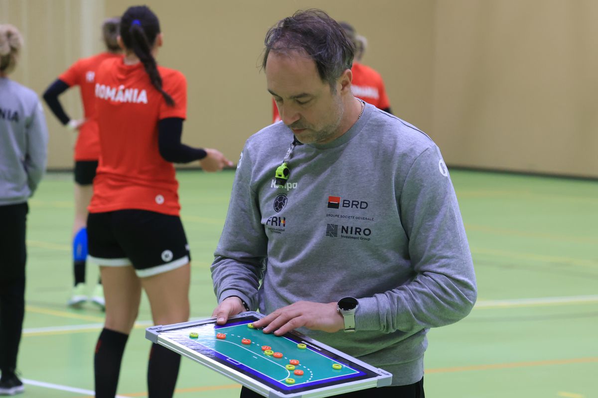 Imagini de la antrenamentul oficial al României înaintea meciului cu Japonia