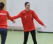 Sorina Grozav, la antrenamentul oficial al României dinaintea meciului cu Japonia FOTO: Ionuţ Iordache (GSP)