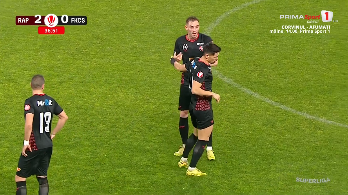 Anderson Ceara a răbufnit în Rapid -Csikszereda