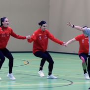 Exerciţiu inedit la antrenamentul oficial al României FOTO: Ionuţ Iordache (GSP)