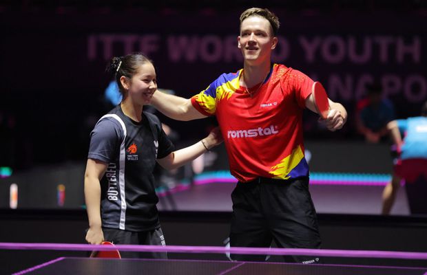 Iulian Chiriță, vicecampion mondial U19 la dublu mixt! Românul a cucerit și medalia de bronz la turneul de la Cluj