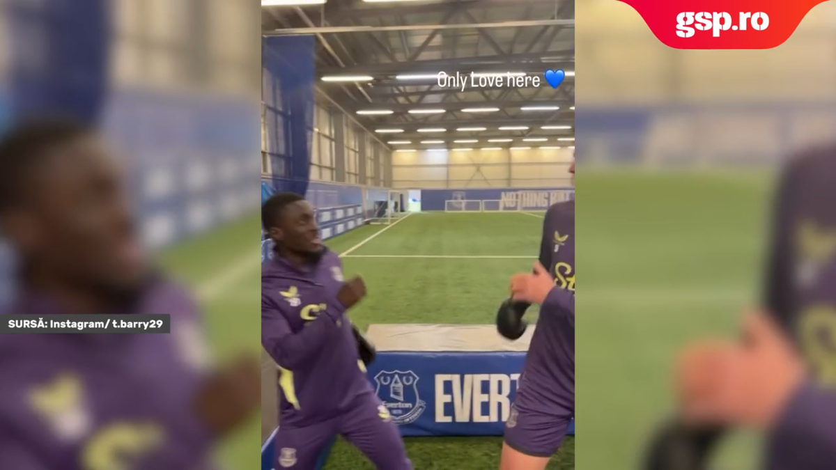 La câteva zile după ce au fost aproape de a se lua la bătaie pe teren, jucătorii lui Everton au intrat „în ring”