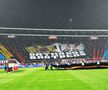 Scenografia sârbilor la Steaua Roșie - FCSB / FOTO: Cristi Preda (GSP)