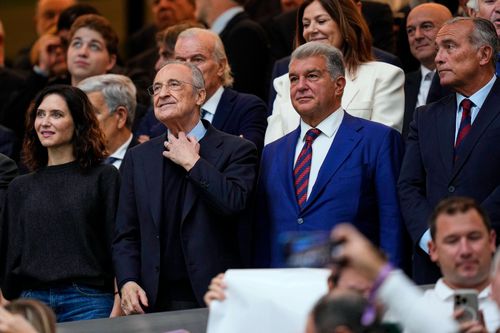 Florentino Perez (stânga) și Joan Laporta (dreapta) / Imago Images