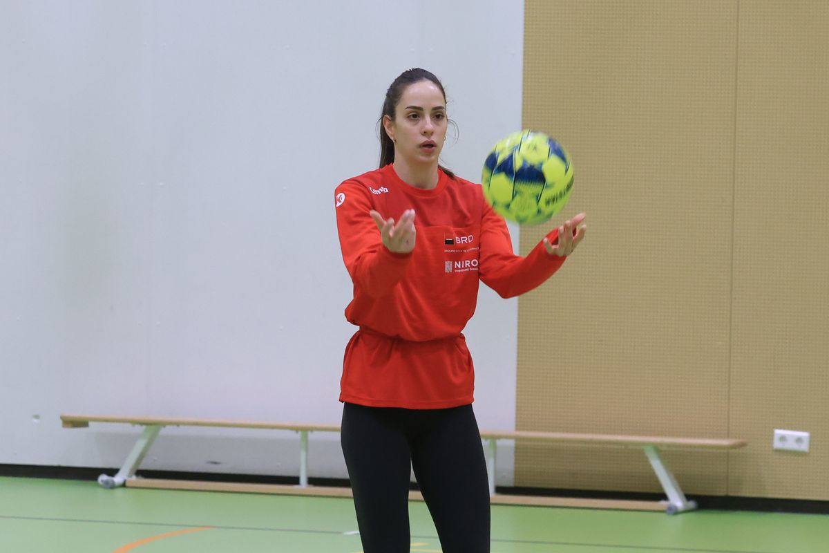 Imagini de la antrenamentul oficial al României înaintea meciului cu Japonia