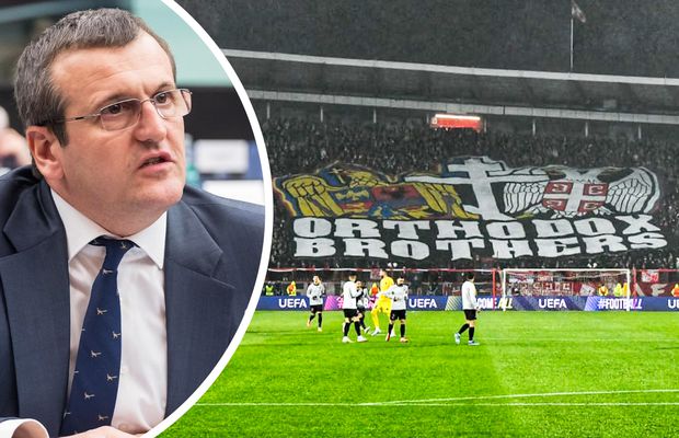 „E batjocorită credința!” » Profesorul Cristian Preda, despre mesajul afișat la Steaua Roșie - FCSB: „Solidaritatea fraților ortodocși e folosită și de Putin”
