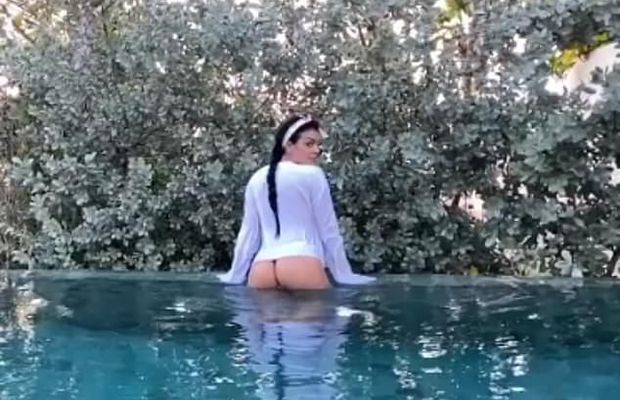VIDEO + FOTO Georgina Rodriguez, partenera lui Cristiano Ronaldo, filmare provocatoare în vacanța din Dubai. Peste 6 milioane de aprecieri pe Instagram!