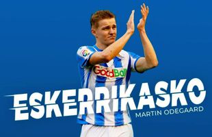 Farsă făcută de Real Sociedad pe site-ul oficial: „L-am cedat pe Odegaard la Manchester City”